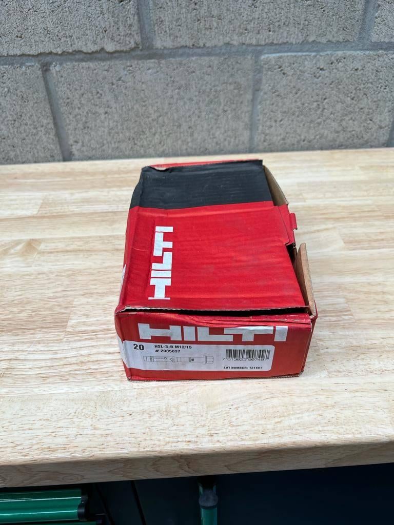 Keilbouten Hilti HSL-3-B M12/15, Doe-het-zelf en Bouw, Ophalen, Nieuw, Bouten of Moeren