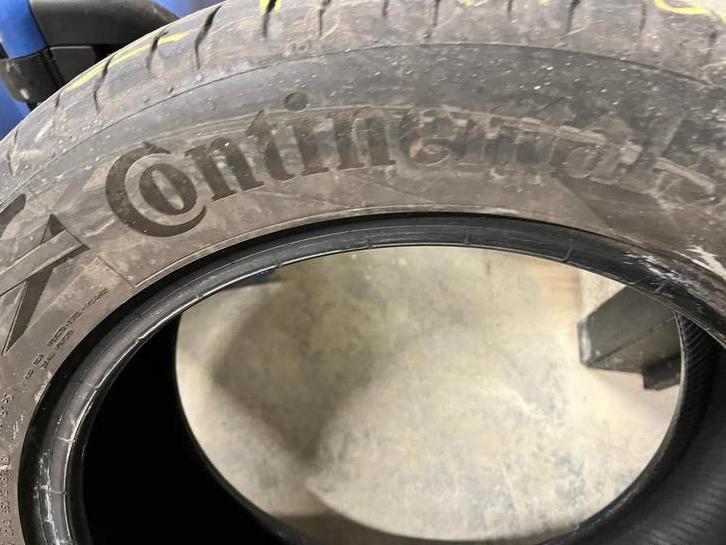 Set 4 pneus été (<10k km-2025) CONTINENTAL 6Q 225/55 R18 YXL, Autos : Pièces & Accessoires, Pneus été, Enlèvement, Utilisé, 225 mm