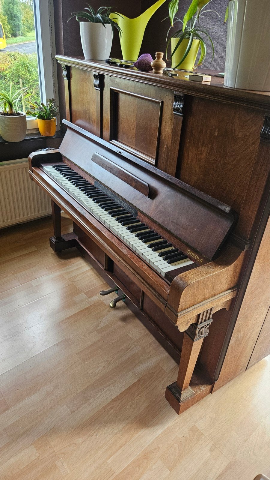 piano Gunther à donner, Enlèvement, Utilisé, Brun, Piano