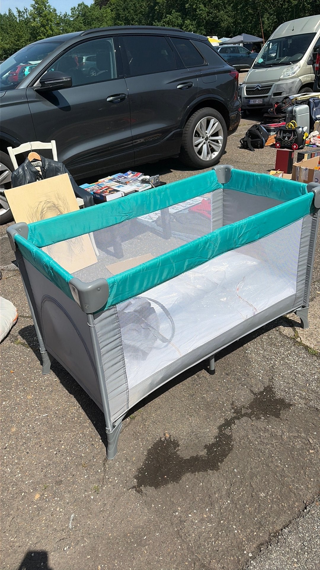 Reisbedje met matras, Kinderen en Baby's, Ophalen, Zo goed als nieuw, Matras
