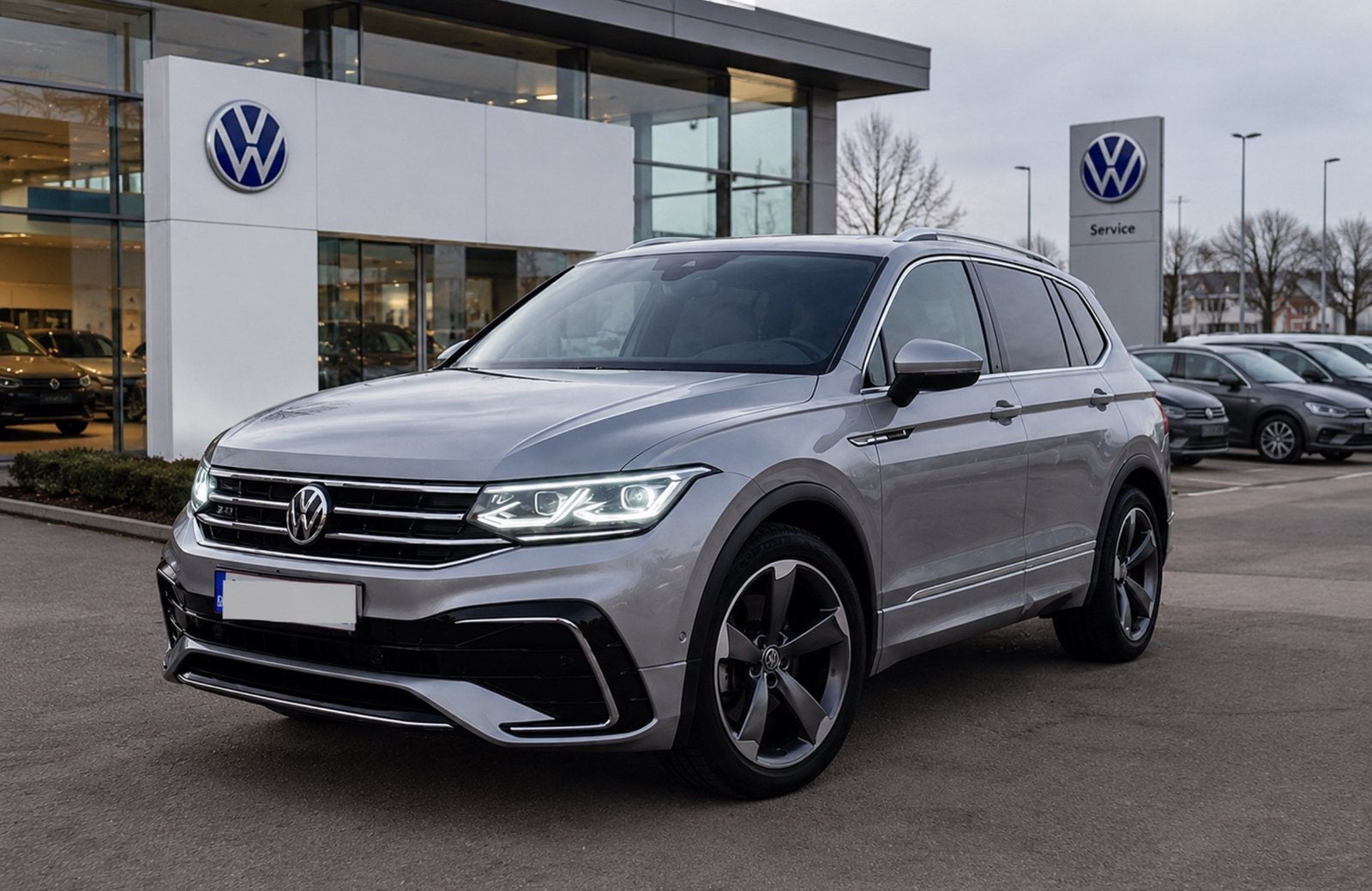 26.177 km R-Line Premium .Pano .360°. Cuir ventilé .Car-Pass, Autos, Cuir, Argent ou Gris, Achat, Euro 6