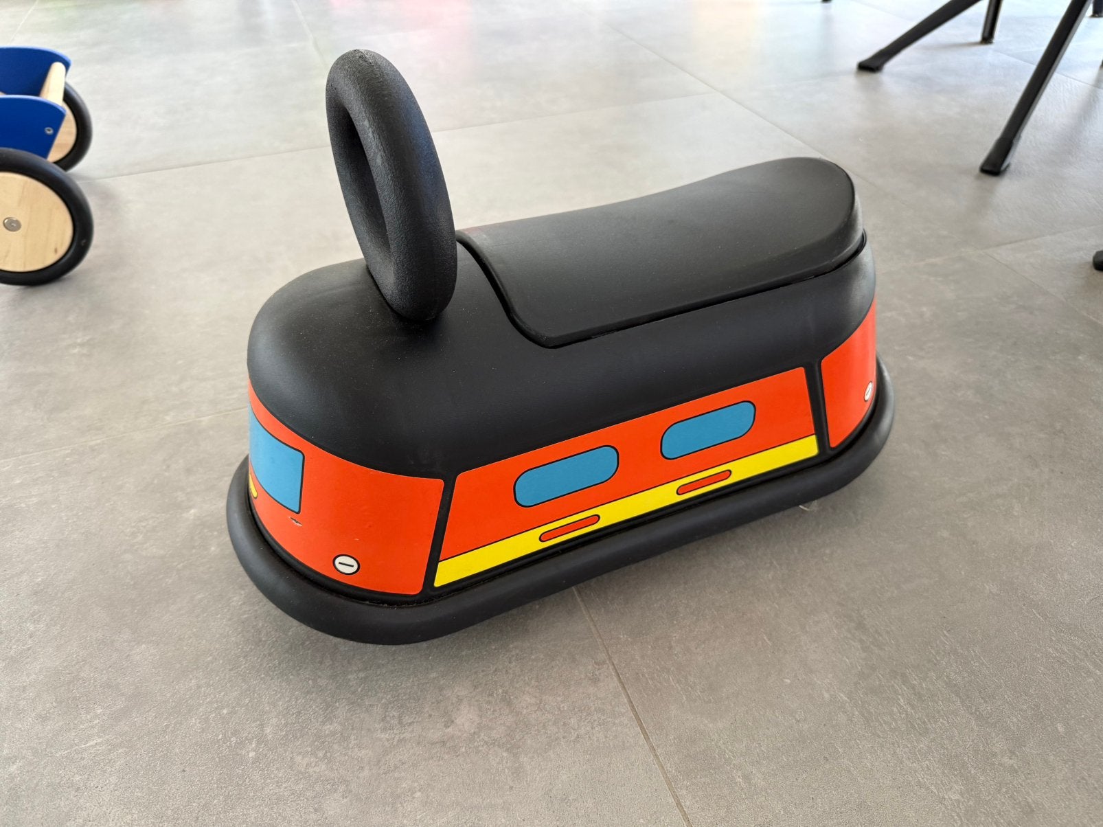 Bumperautootje, Ophalen, Gebruikt