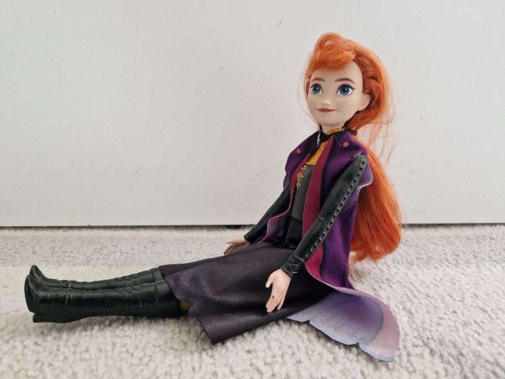 Pop Anna van Frozen, Kinderen en Baby's, Speelgoed | Poppen, Ophalen of Verzenden, Zo goed als nieuw, Overige typen