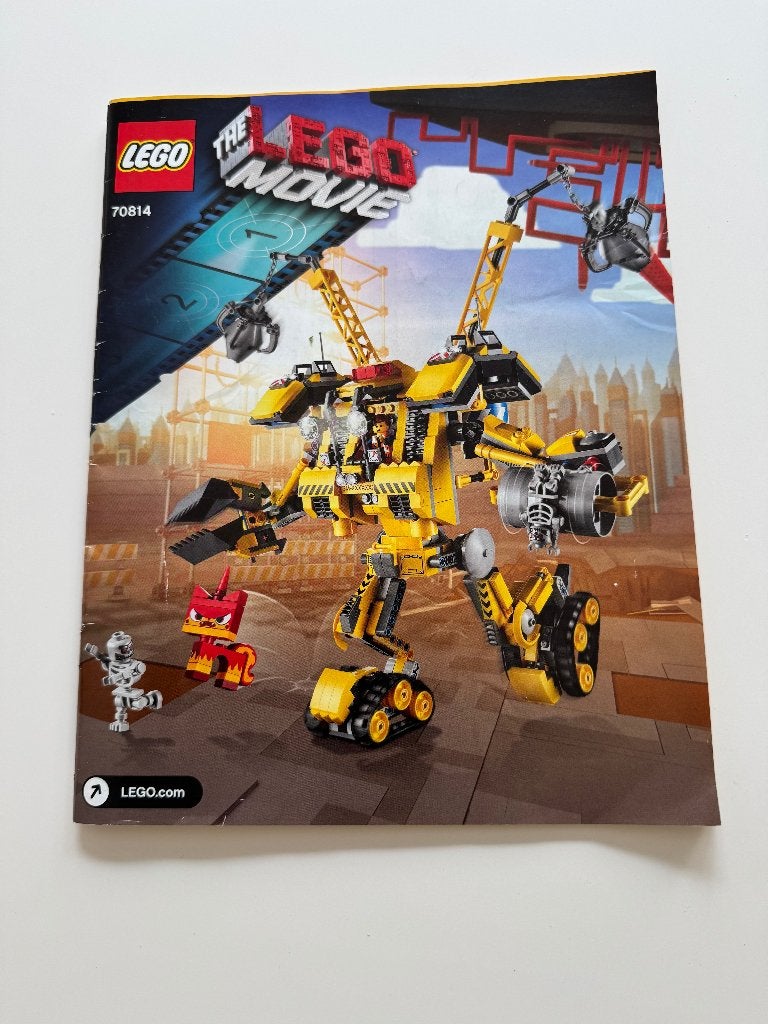 LEGO - 70814 - The LEGO Movie  Emmets Construct-o-Mech, Kinderen en Baby's, Ophalen, Gebruikt, Overige thema's, Lego