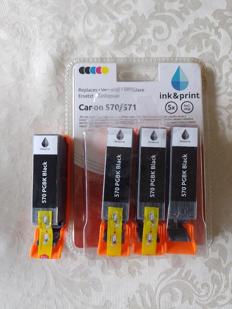 Inktpatronen canon zwart, Computers en Software, Ophalen, Cartridge, Canon
