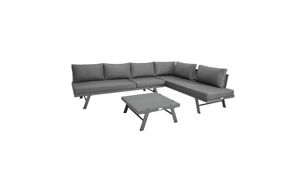 Set de salon Modica à vendre !, Neuf, Aluminium, Enlèvement, Table à dinner