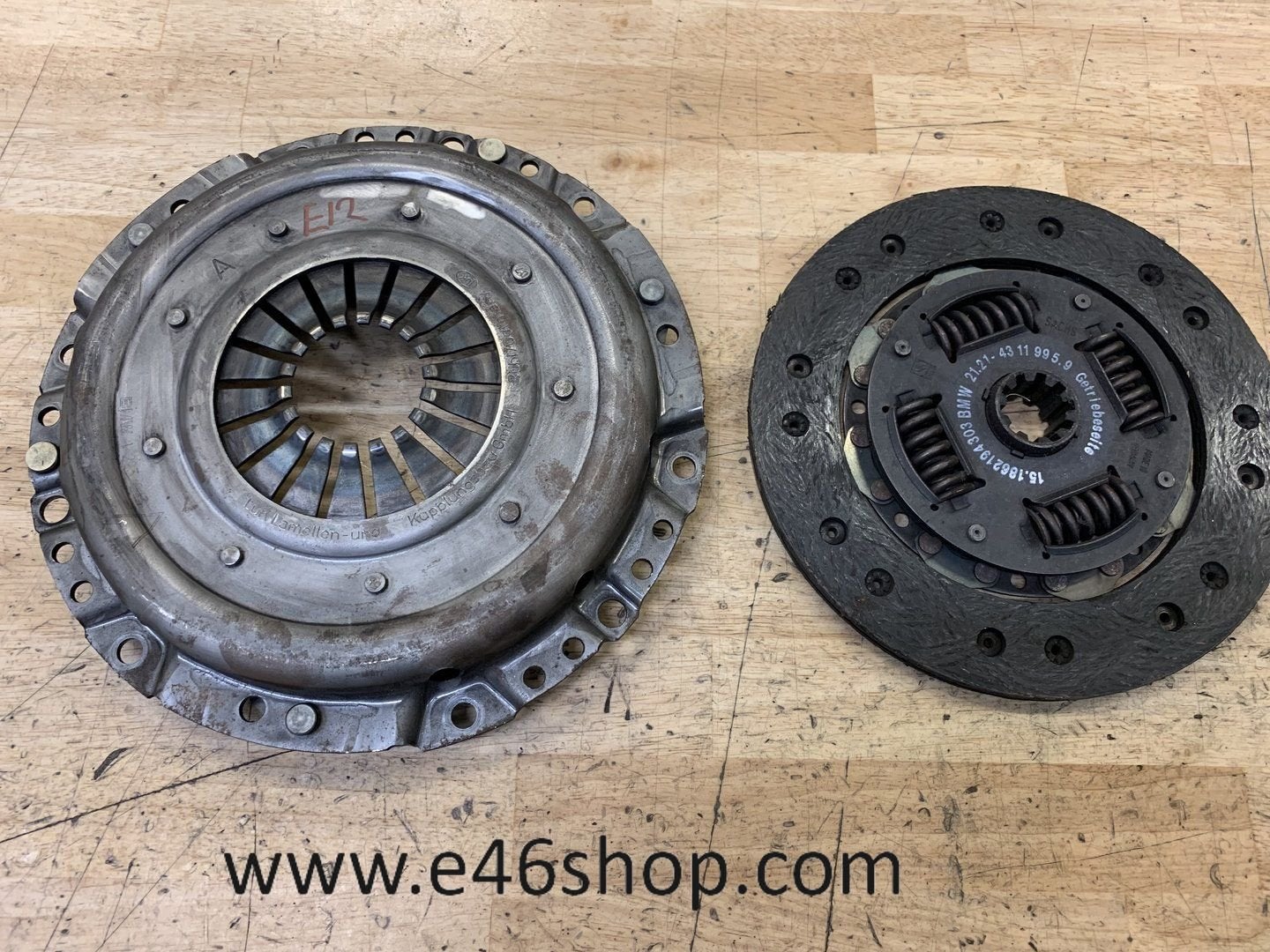KOPPELINGSPLAAT BMW E30 34 E36 OE 21214311995, Auto-onderdelen, -, -, Nieuw, Ophalen of Verzenden