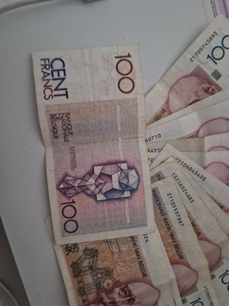 lot billet belge de 100 franc, Enlèvement ou Envoi, Billets en vrac