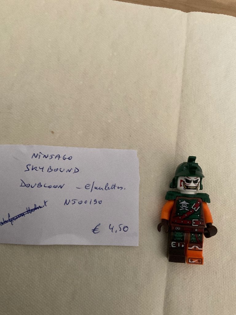 Lego Ninjago Figa NJO0190 Double Blonn, Enlèvement ou Envoi, Lego, Comme neuf, Minifigurine