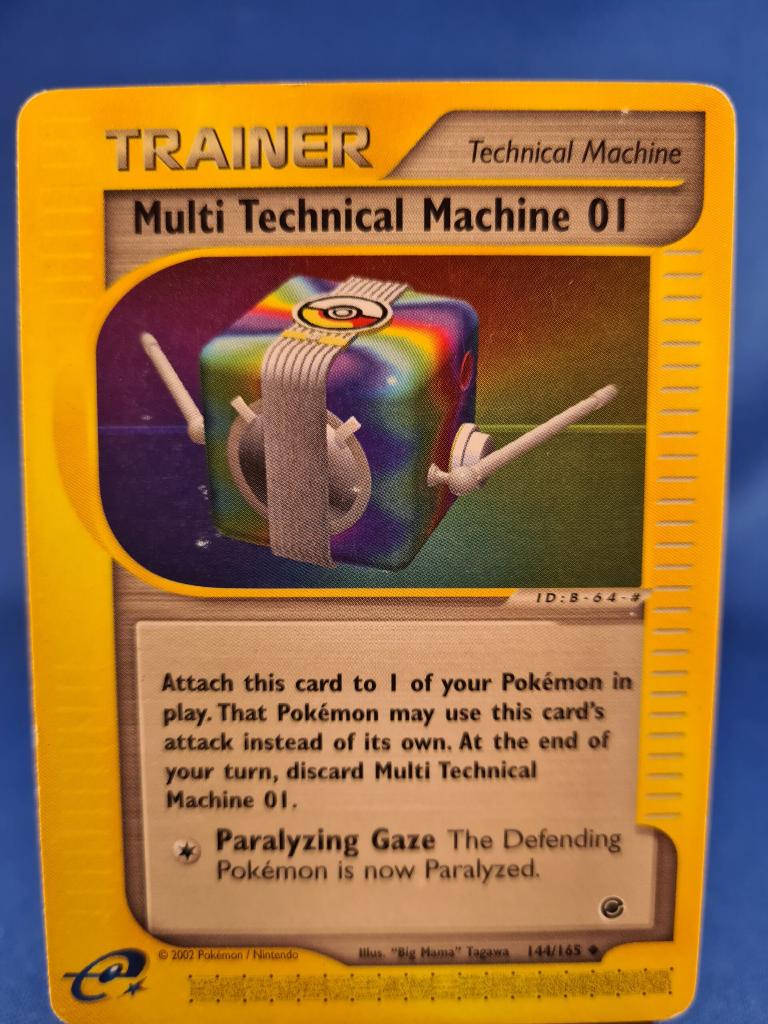 Multi Technical Machine 01 144/165 - Expedition Base Set, Hobby en Vrije tijd, Verzamelkaartspellen | Pokémon, Verzenden, Gebruikt