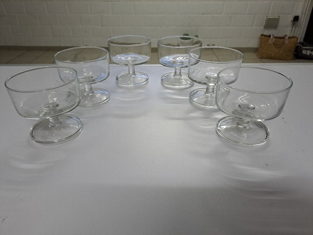 6 cocktail glazen, Ophalen