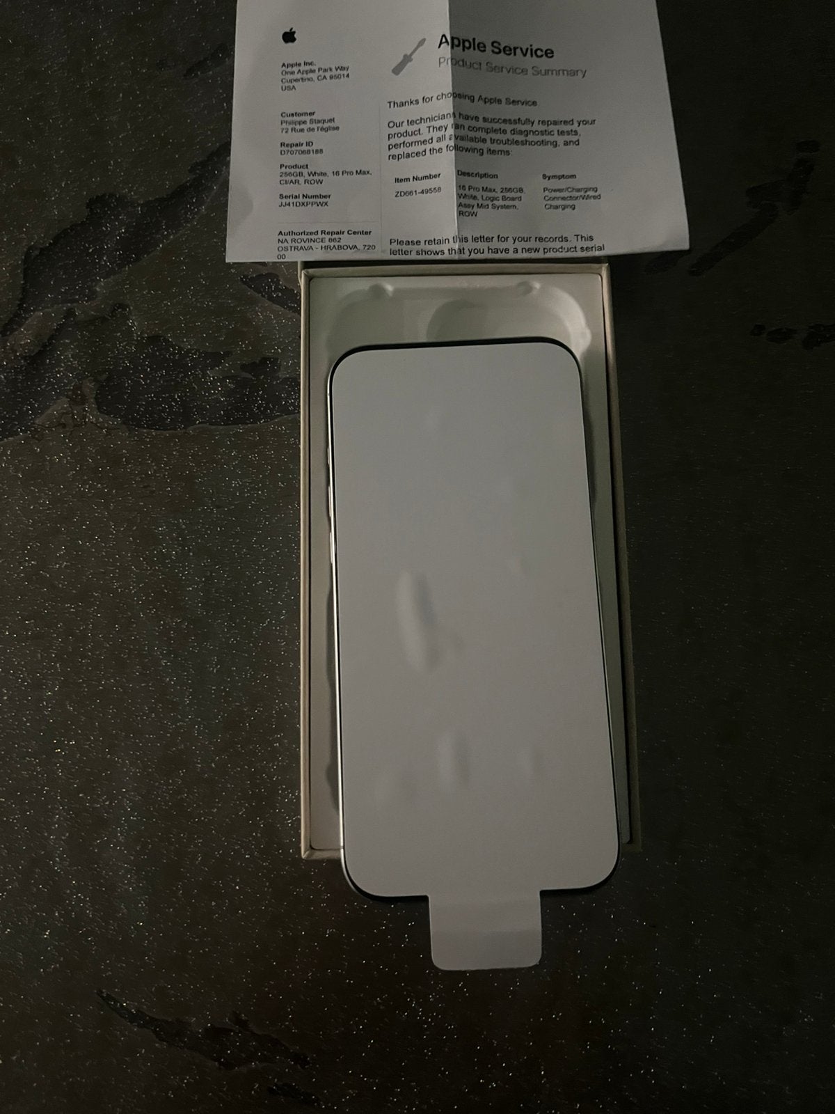 GSM iphone 16 pro max, Telecommunicatie, Ophalen of Verzenden, Zo goed als nieuw, IPhone 16