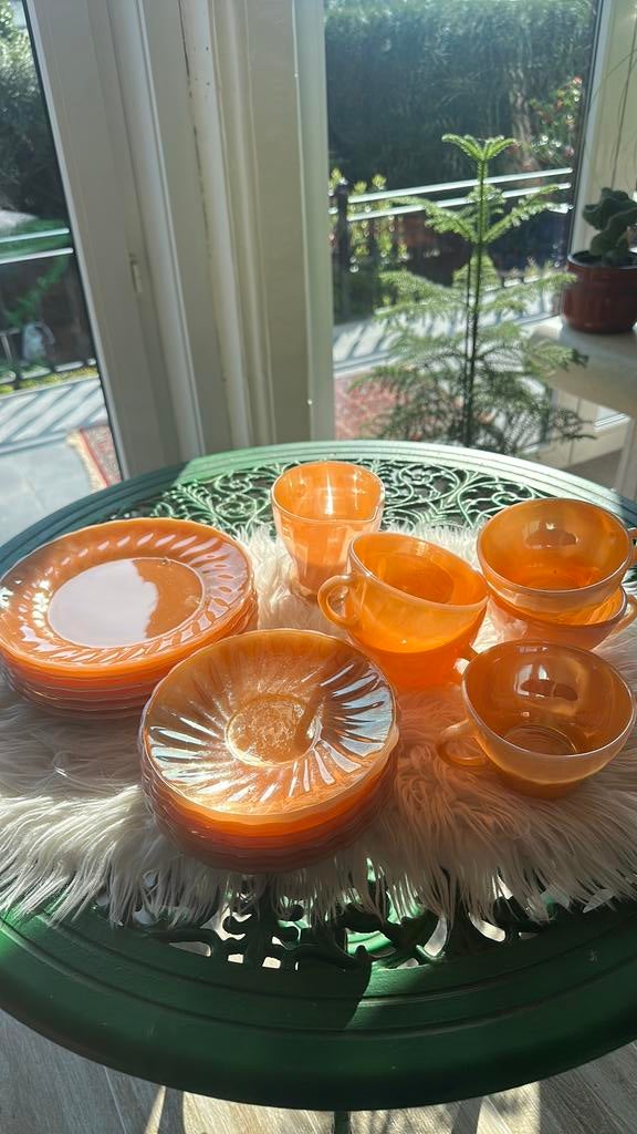 Vintage servies Fire King ( USA ), Ophalen of Verzenden, Zo goed als nieuw