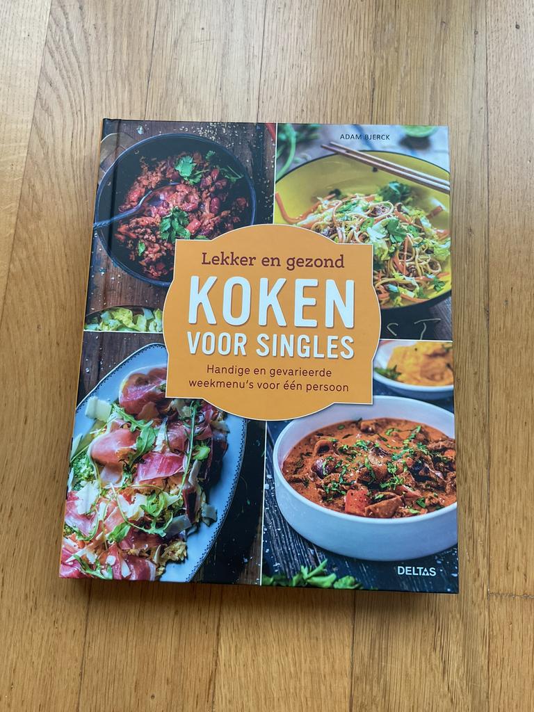 Lekker en gezond koken voor singles - Adam Bjerck - Nieuw, Ophalen, Hoofdgerechten, Nieuw, Europa