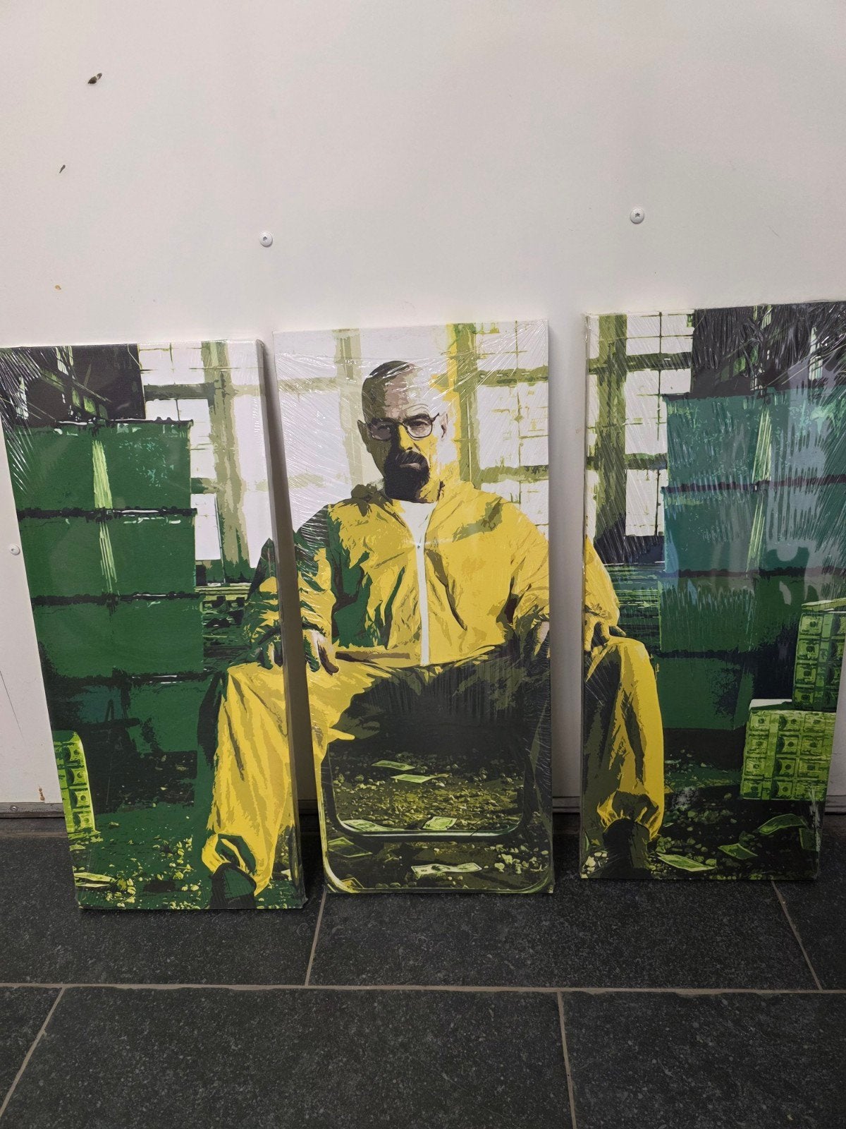 Canvasdoek Breaking Bad, Enlèvement