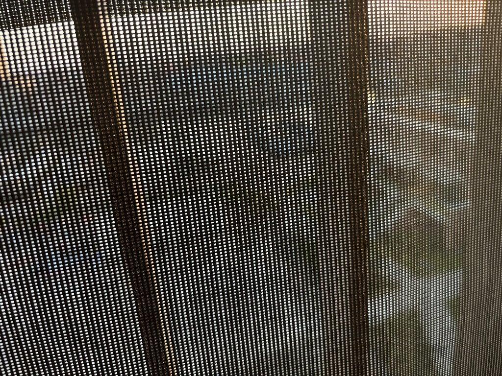 zonnescreens, Jardin & Terrasse, Protection solaire, Enlèvement, Comme neuf, Écran