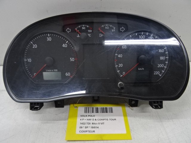 COMPTEUR DE VITESSE Volkswagen Polo IV (9N1 / 2/3), Autos : Pièces & Accessoires, Utilisé, Volkswagen