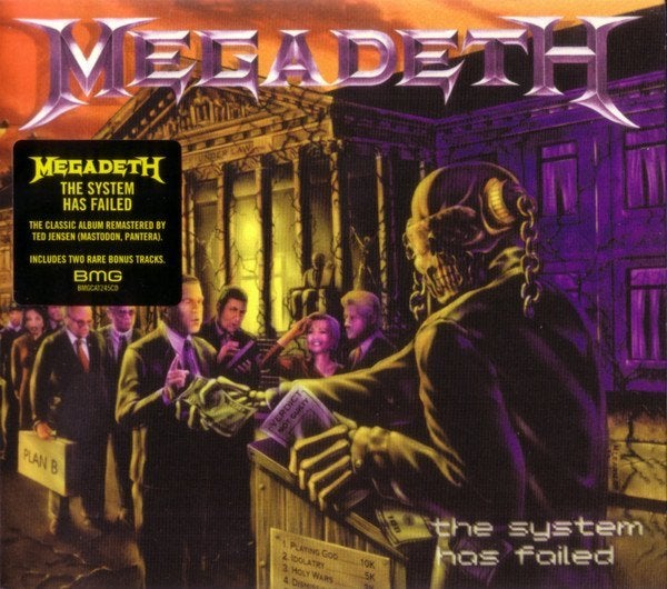 cd new: MEGADETH - The System Has Failed (2004 / Remaster), Enlèvement ou Envoi, Metal, Remasterisé, Neuf, dans son emballage