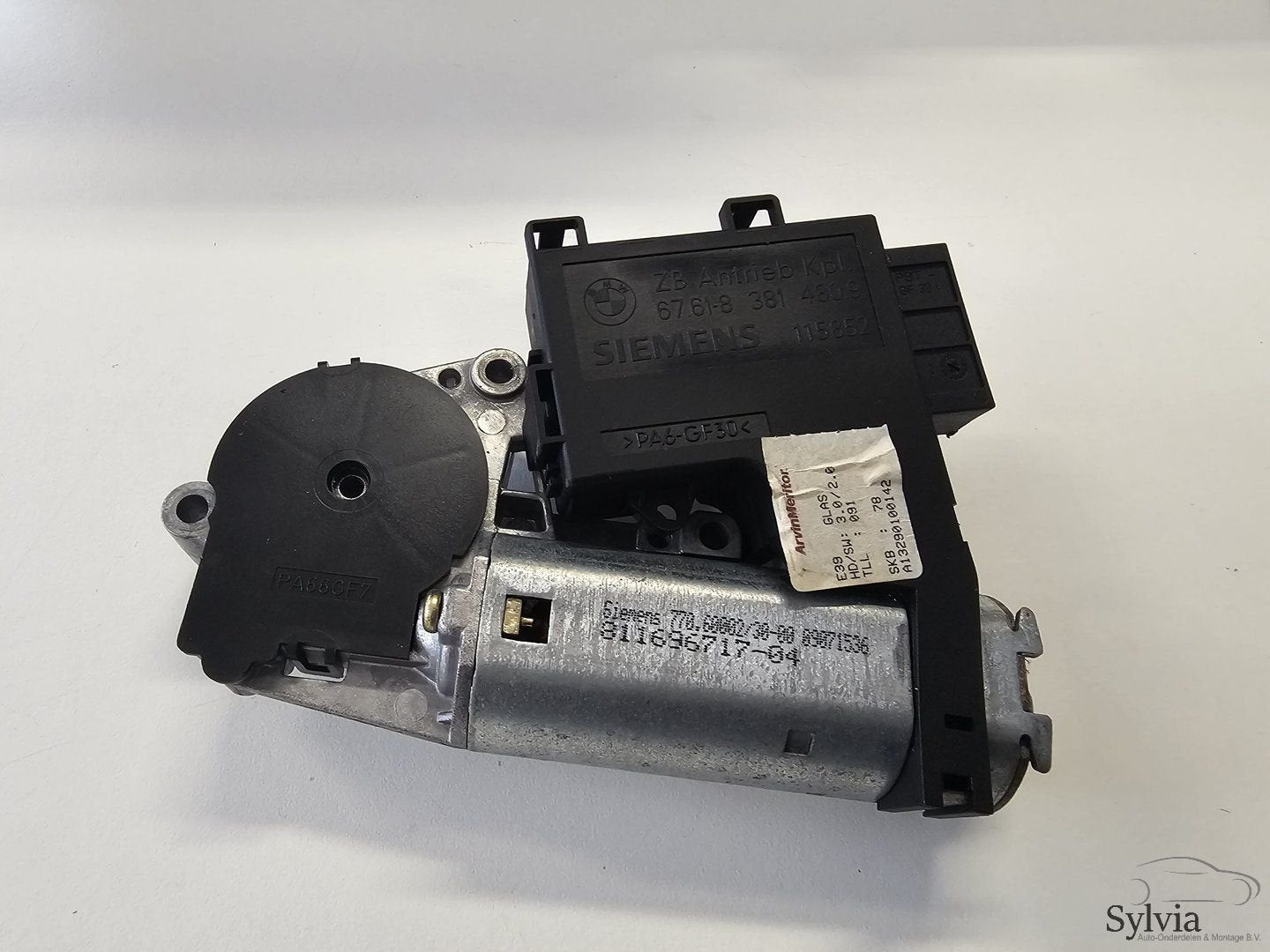 Schuifdak Motor BMW 5 serie E39 6761837793 8377939, Autos : Pièces & Accessoires, -, Utilisé, -, Enlèvement ou Envoi