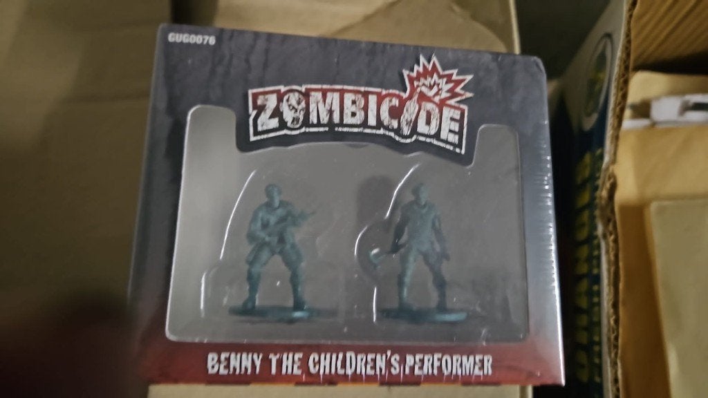 figurine de jeu de société miniature Zombicide Benny, 1 ou 2 joueurs, Enlèvement ou Envoi, Neuf