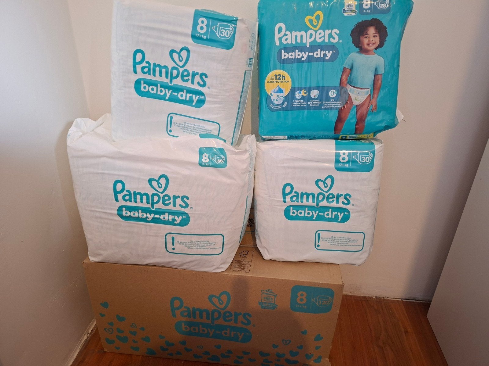 Pampers nr 8, Enfants & Bébés, Enlèvement