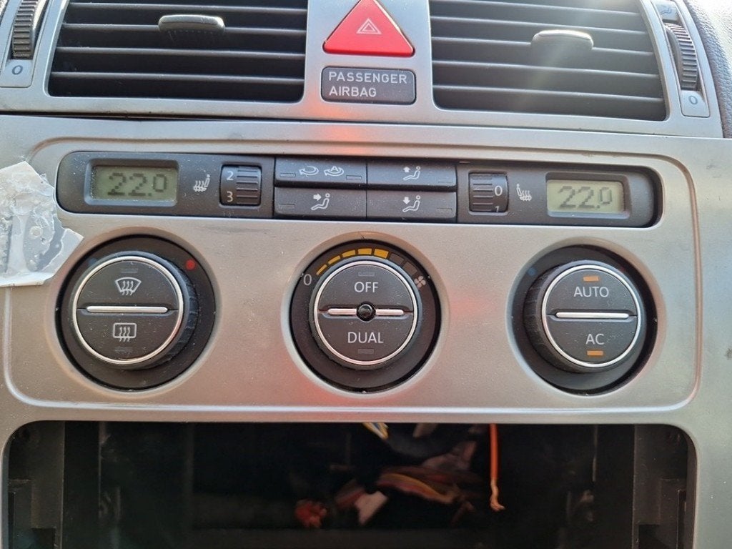 BEDIENINGSPANEEL VERWARMING Volkswagen Touran (1T1 / T2), Auto-onderdelen, Dashboard en Schakelaars, Gebruikt, Volkswagen, Volkswagen AG