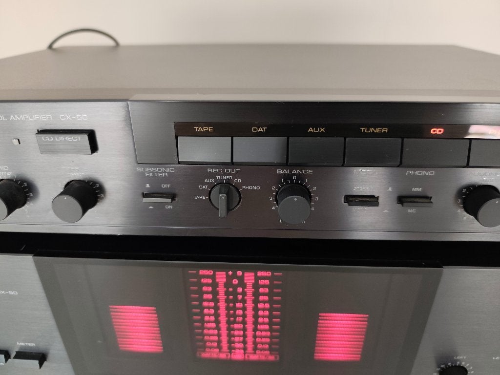 Yamaha CX 50 MX 50, Audio, Tv en Foto, Ophalen of Verzenden, Gebruikt, Stereo, Yamaha