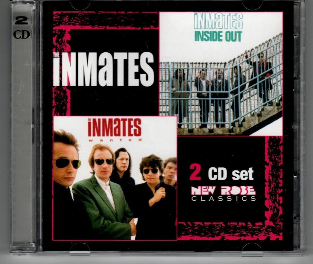 THE INMATES - INSIDE OUT/WANTED - 2CD - 2003 - FRANCE -, CD & DVD, CD | Rock, Enlèvement ou Envoi, Utilisé, Autres genres
