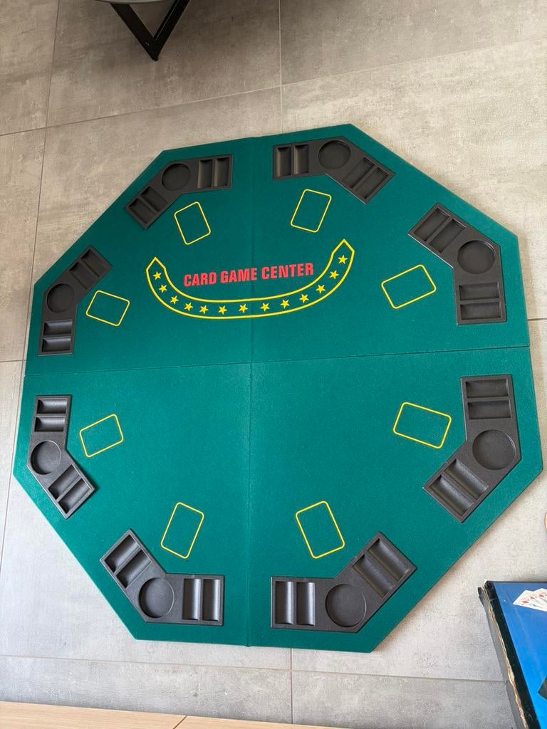 Pokertafel, Ophalen, Zo goed als nieuw