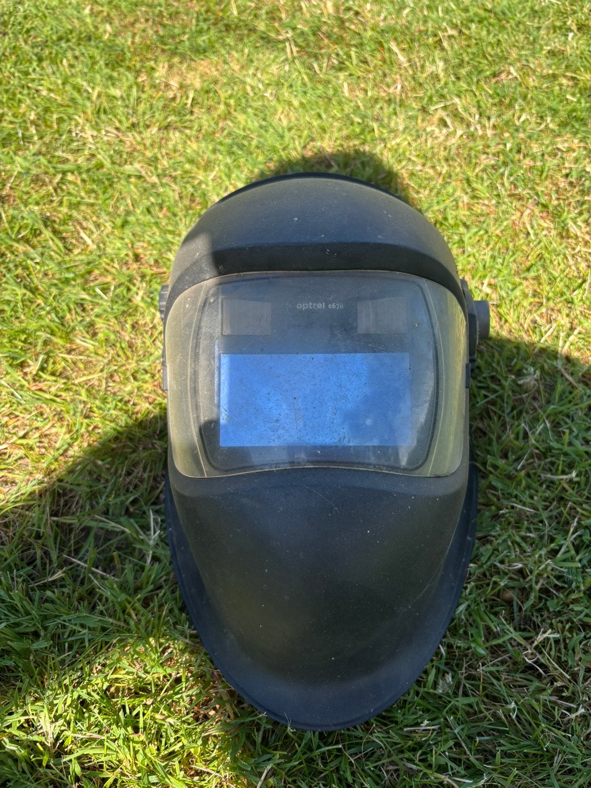 Optrel laskap, Doe-het-zelf en Bouw, Laskappen, Ophalen of Verzenden, Gebruikt