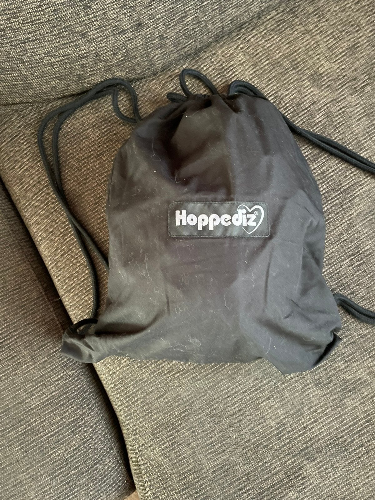 Hoppediz grijze draagdoek, Kinderen en Baby's, Ophalen, Zo goed als nieuw, Draagdoek