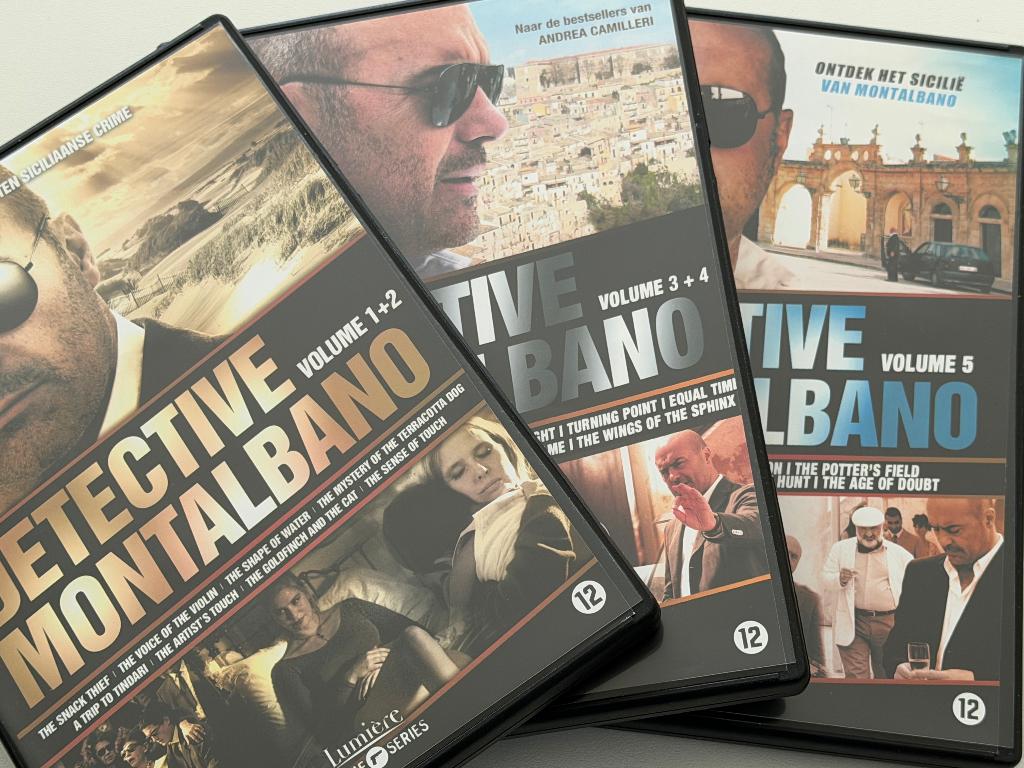 Detective Montalbano - Volume 1 - 5 (DVD) Lumière Series, Vanaf 12 jaar, Ophalen of Verzenden, Gebruikt, Thriller