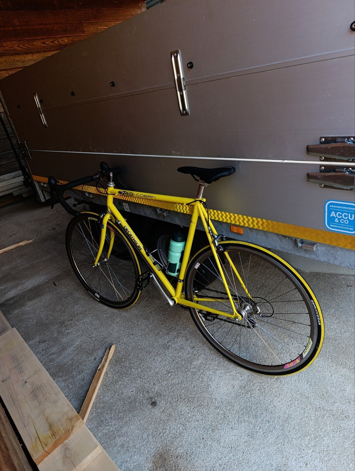 mooie retro koersfiets volledig in orde, Vélos & Vélomoteurs, Frein sur jante, 24 pouces ou plus, Enlèvement, Acier