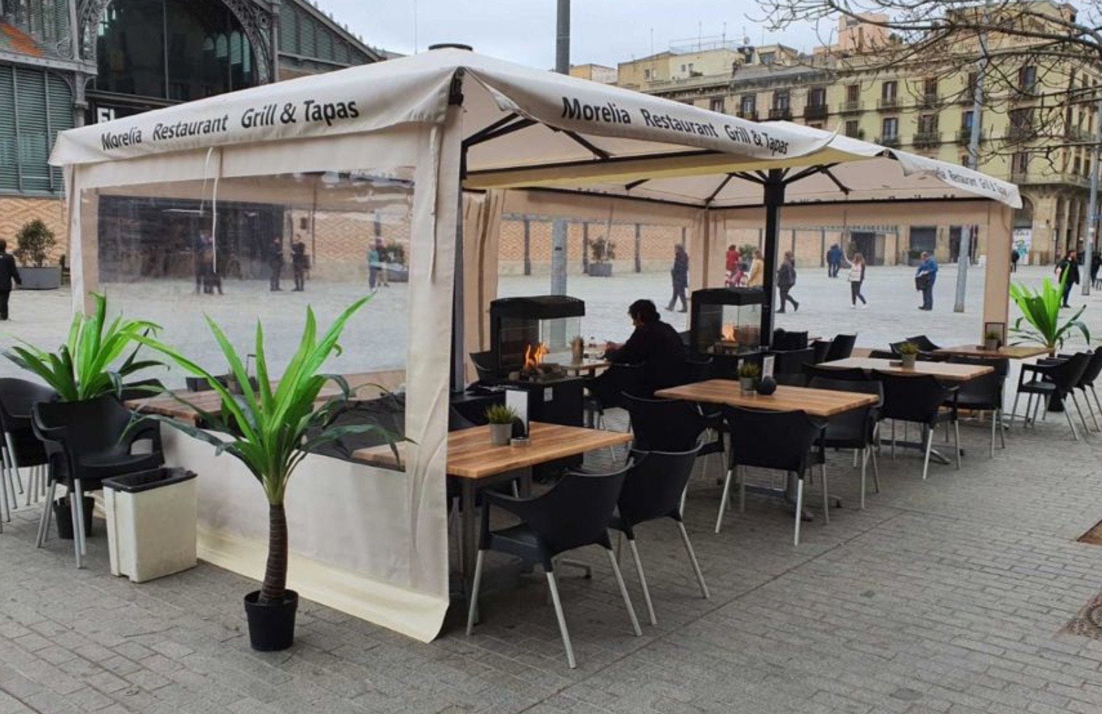 Horeca parasols voorraad, Ophalen of Verzenden