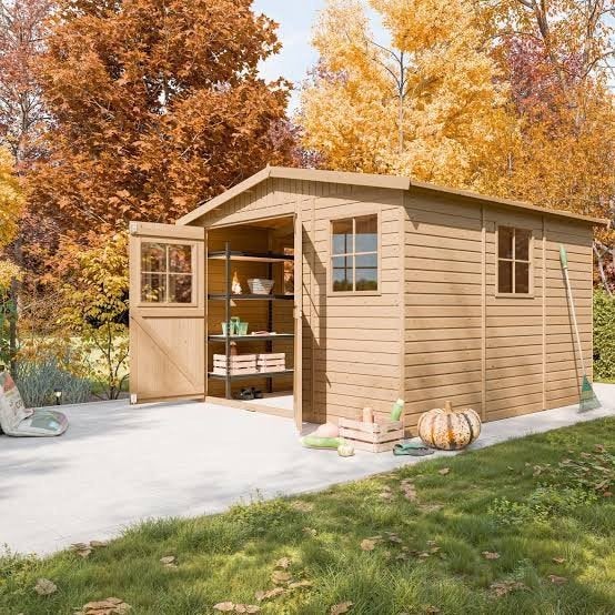 Tuinhuis laten plaatsen, Enlèvement, Abri de jardin