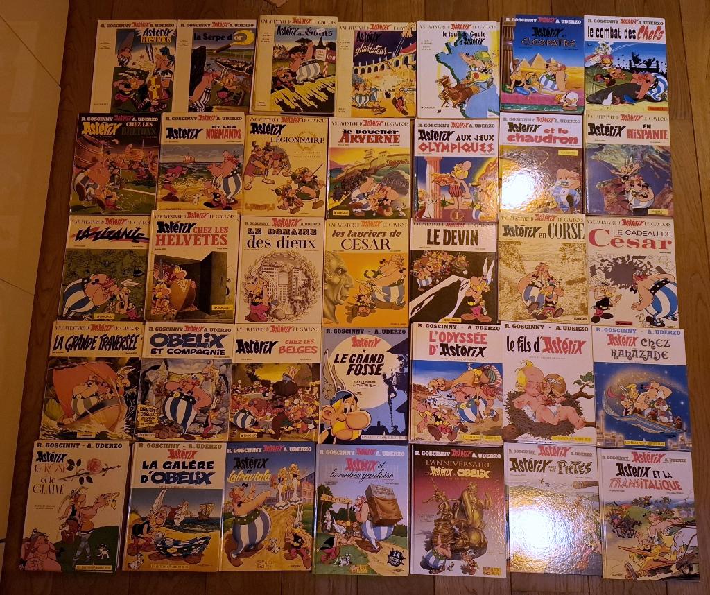 Albums Astérix en français, Livres, Plusieurs BD, Enlèvement ou Envoi, Utilisé, Goscinny - Uderzo