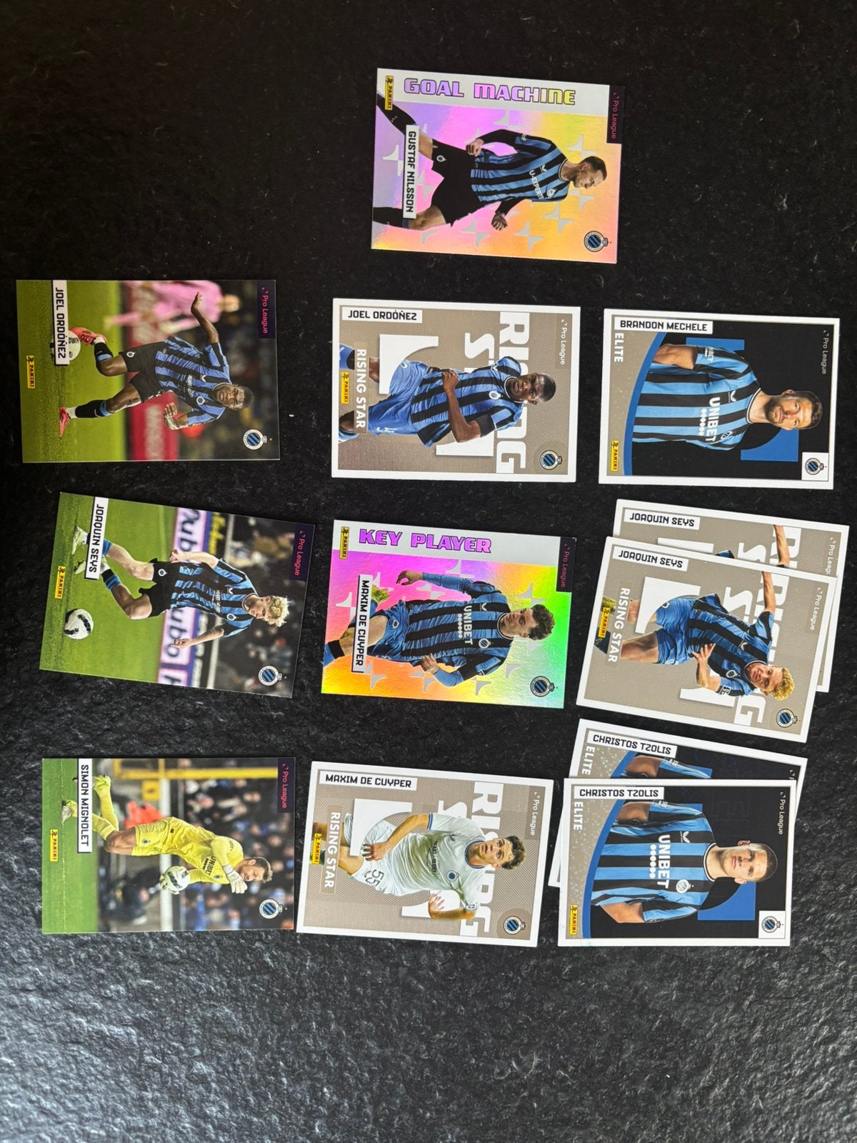 Panini voetbalkaarten jupiler pro league 2024/25 Club Brugge, Collections, Enlèvement, Neuf, Cartes de joueur