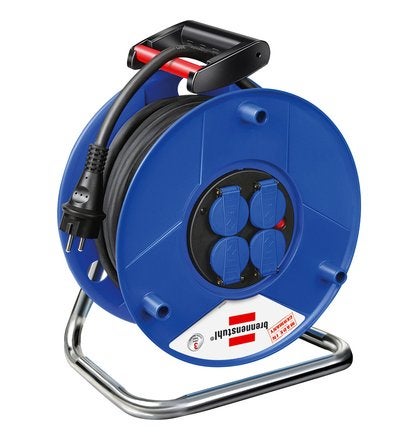 Verlengkabel ,(2 van 2) Brenlinenstuhl 40m 3400W 4 stekkers, Doe-het-zelf en Bouw, Ophalen, Zo goed als nieuw, Brennenstuhl, Kabelhaspel