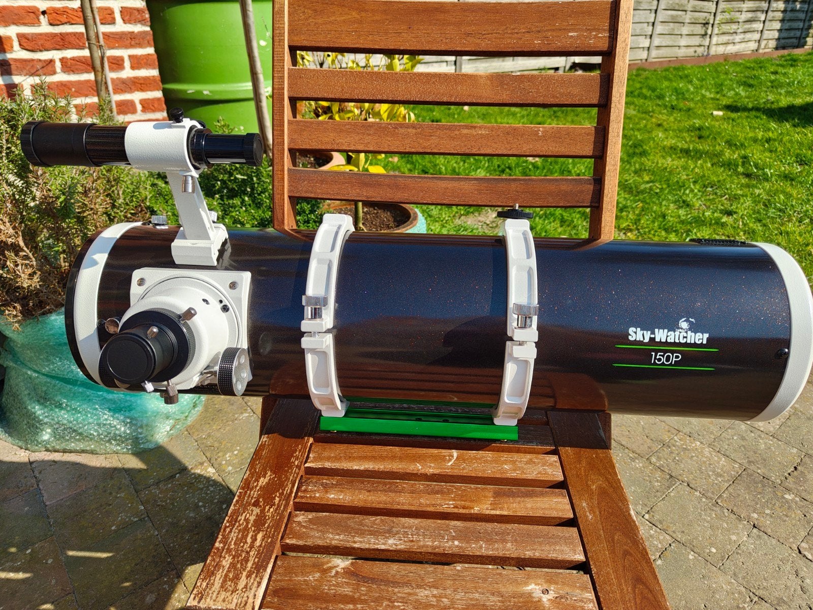 Skywatcher Explorer 150P, Audio, Tv en Foto, Optische apparatuur | Telescopen, Ophalen, Zo goed als nieuw, 80 tot 200 mm, Spiegeltelescoop (reflector)