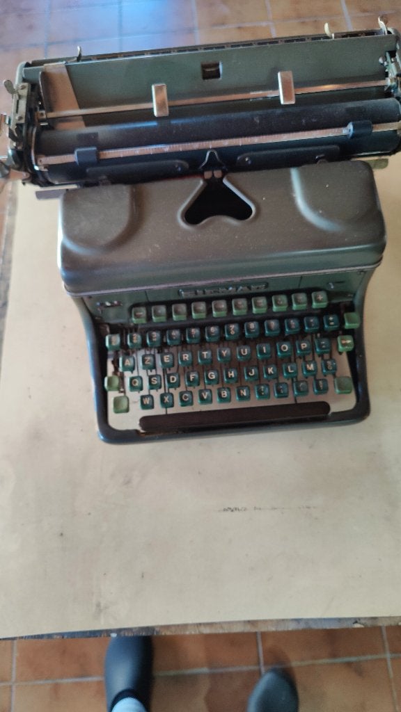 typmachine, Verzamelen, Ophalen