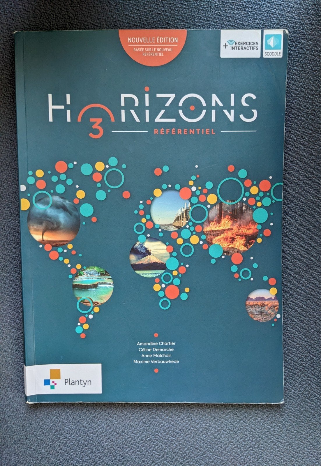 Manuel scolaire de géographie : Horizon 3, Livres, Atlas & Cartes géographiques, Enlèvement, Comme neuf, Autres types