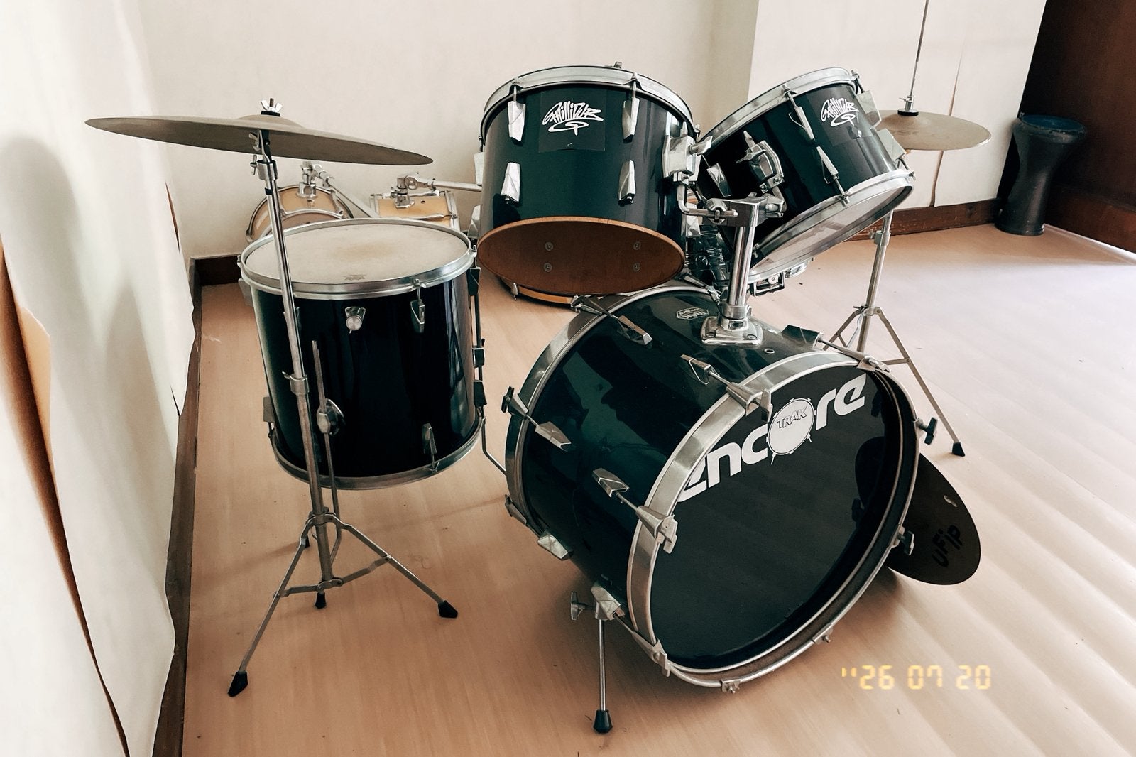 Drumstel beginners, Muziek en Instrumenten, Ophalen, Gebruikt