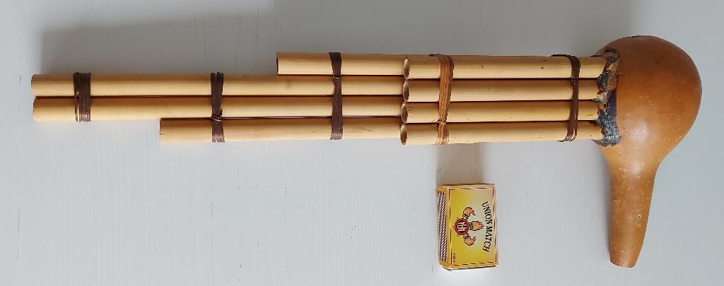 Keluri / Keledi muziekinstrument Borneo / Indonesië, Muziek en Instrumenten, Blaasinstrumenten | Overige, Ophalen of Verzenden