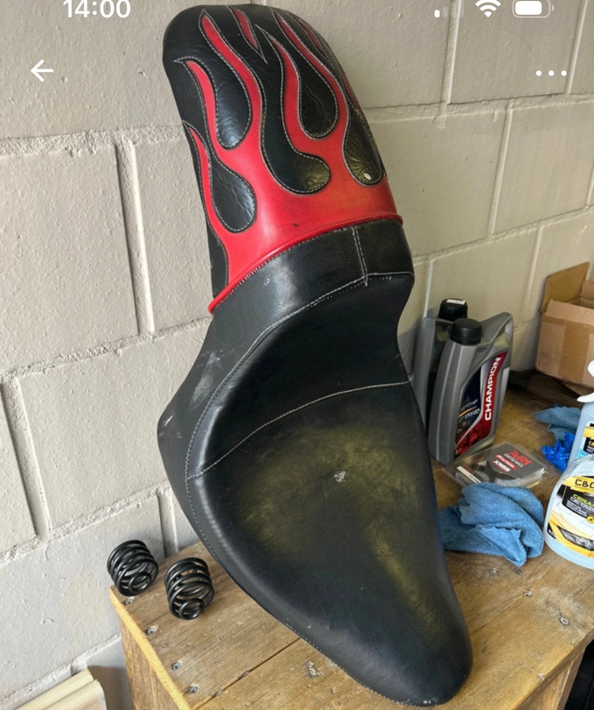 Corbin zadel honda shadow vt600, Ophalen of Verzenden, Gebruikt