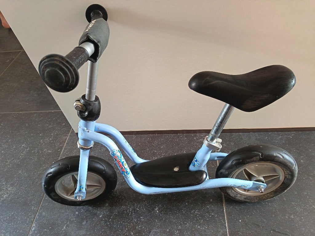Puky hemelsblauwe loopfiets, Ophalen, Gebruikt, Loopfiets