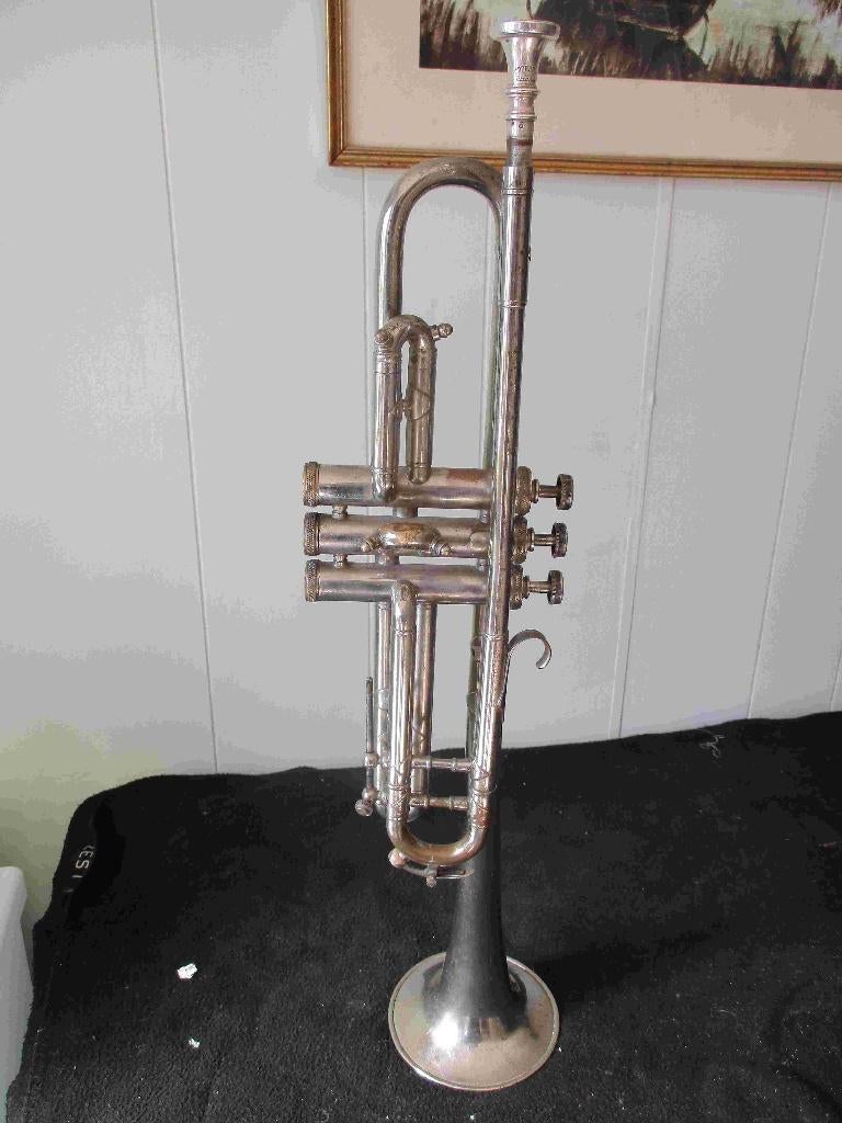 Trompet Joseph Buyst, Muziek en Instrumenten, Ophalen of Verzenden, Gebruikt, Trompet in si bemol, Met koffer