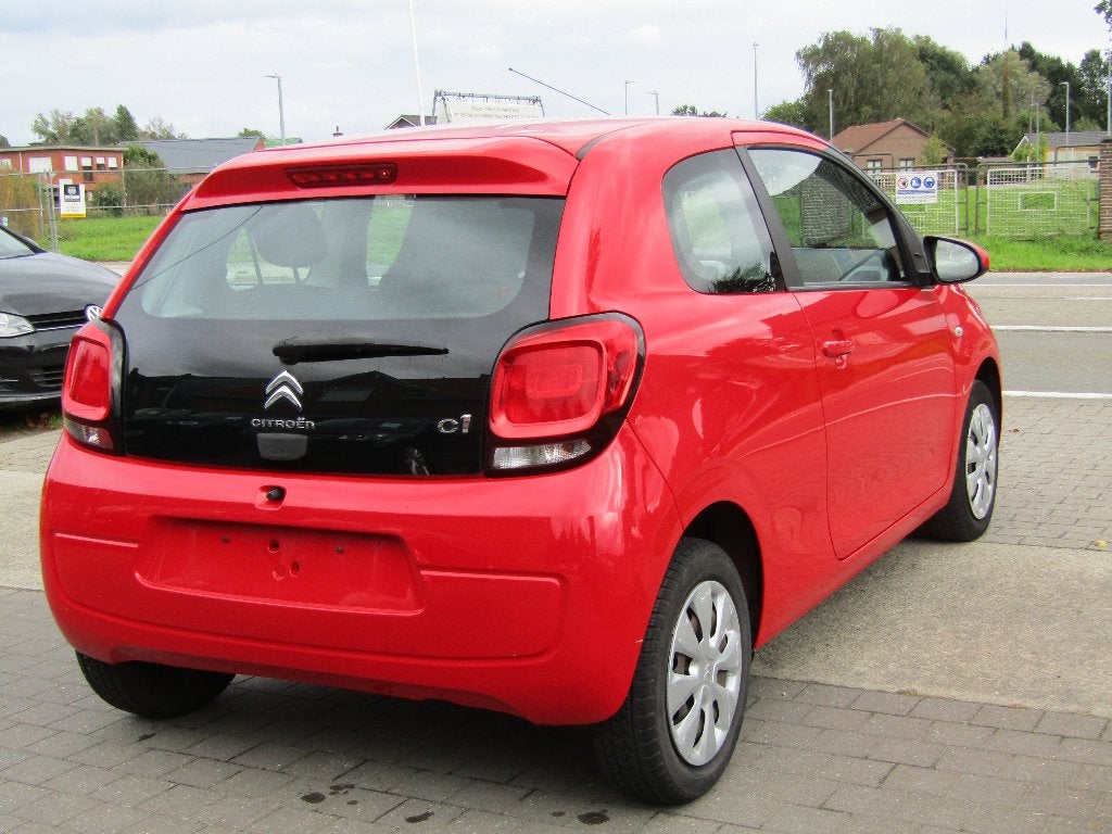Citroen C1 1.0 VTi met slechts 59 000km, Voorwielaandrijving, 4 zetels, Stof, Elektrische ramen