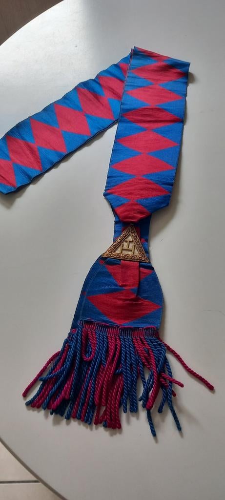 Ceremoniële Sjerp Vrijmetselarij, Ophalen of Verzenden