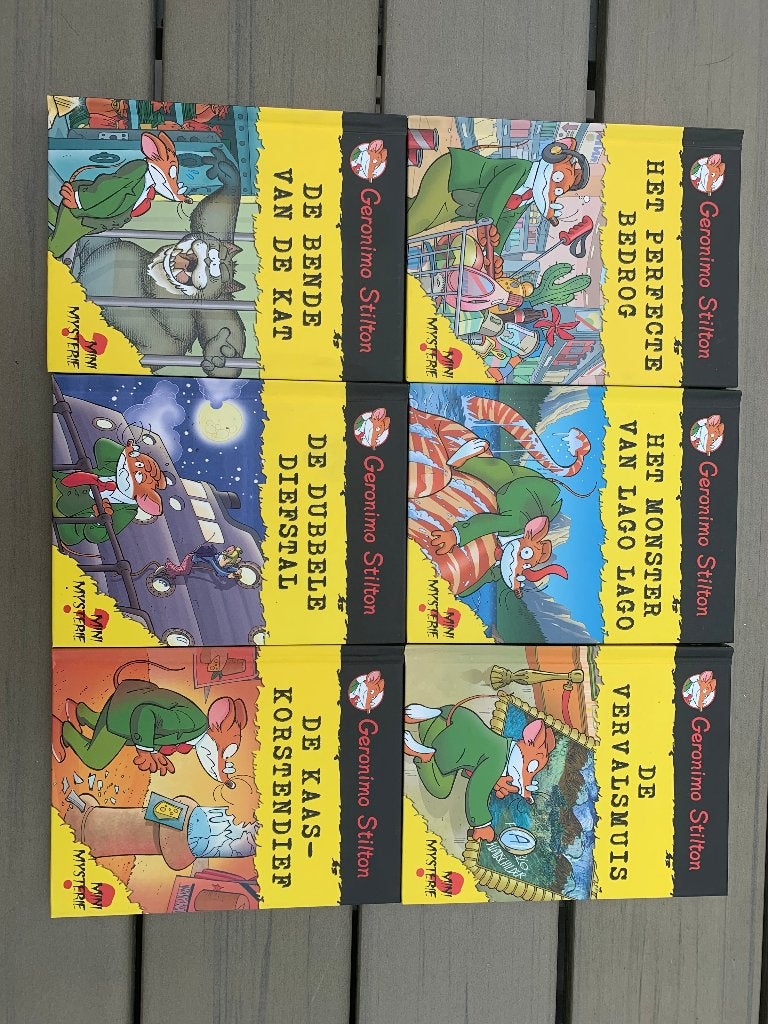 Geronimo Stilton - mini mysterie, Ophalen, Zo goed als nieuw, Geronimo Stilton