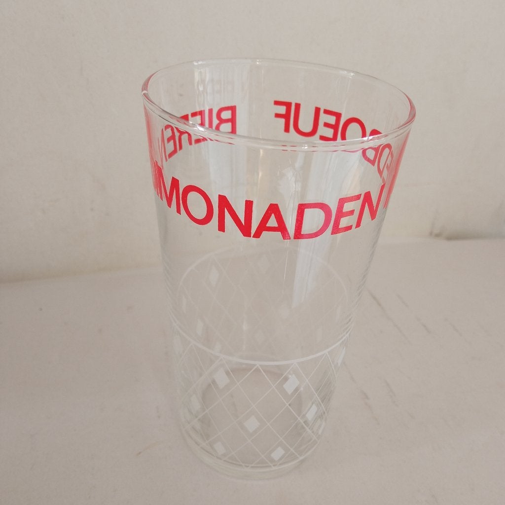 verre LIMONADEN PIEDBOEUF BIEREN, Enlèvement ou Envoi, Utilisé, Autres types